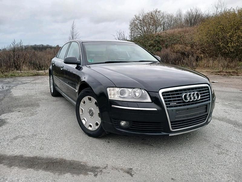 Schwarz Gebraucht 2007 Audi A8 Limousine | 6.499 € (Fairer Preis) - Bild 1/4