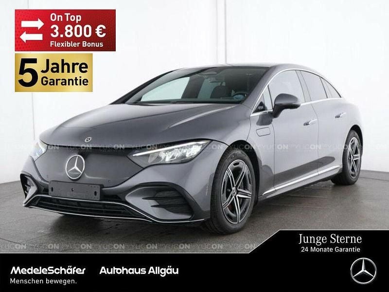 Lack selenitgrau (metallic) Gebraucht 2023 Mercedes EQE300 AMG Limousine | 43.970 € (Fairer Preis) - Bild 1/4