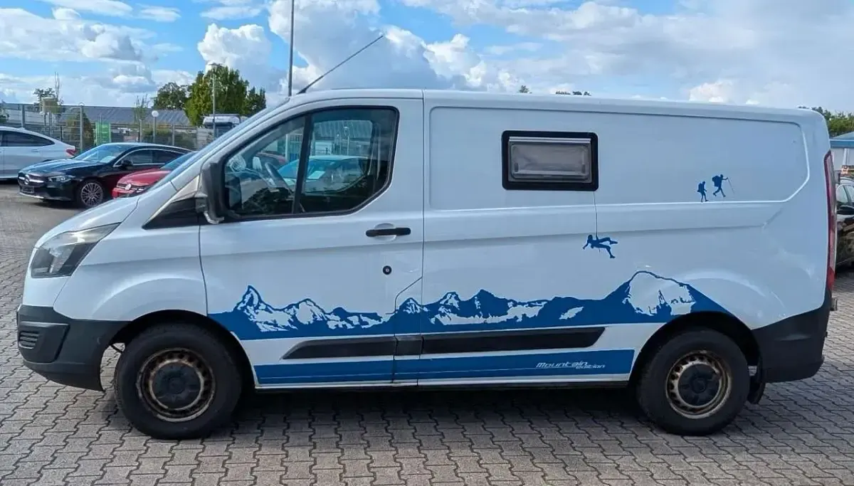 Occasion Ford Transit Custom 101 ch (74 kW) 2013 Blanc Monospace
