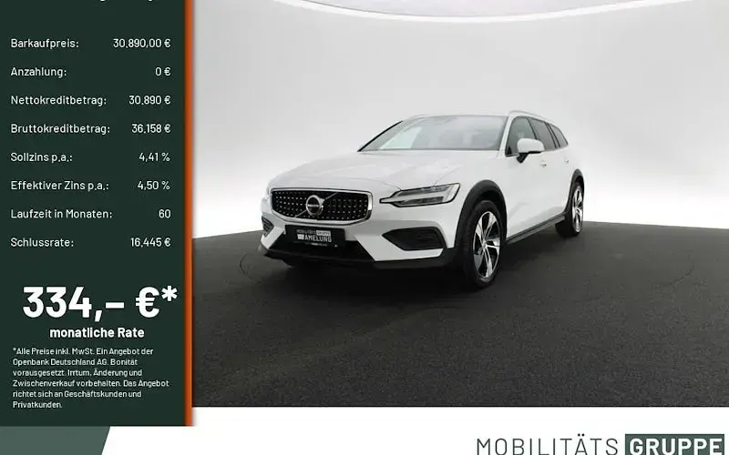 Gebraucht Volvo V60 CC Plus 197 PS (144 kW) 2023 Weiß Kombi