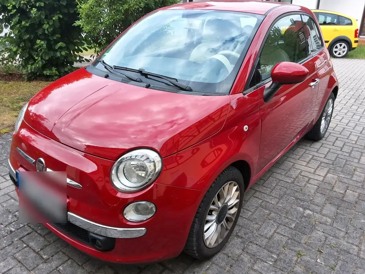 Gebraucht Fiat 500 86 PS (63 kW) 2015 Rot Kleinwagen