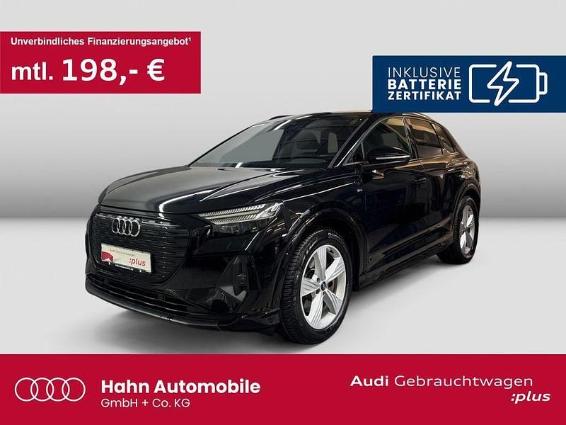 Schwarz Gebraucht 2021 Audi Q4 e-tron S-Line SUV | 25.560 € (Superpreis) - Bild 1/3