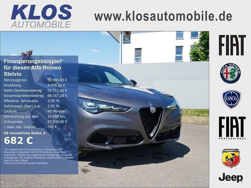Grau Neu 2025 Alfa Romeo Stelvio Veloce SUV | 53.990 € (Superpreis) - Bild 1/4