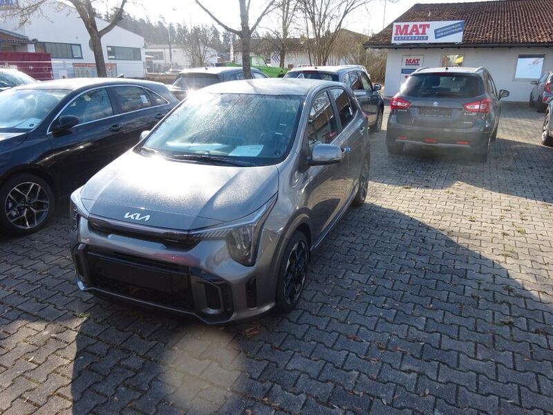 Grau Neu 2025 Kia Picanto GT-Line Kleinwagen | 18.990 € (Fairer Preis) - Bild 1/4