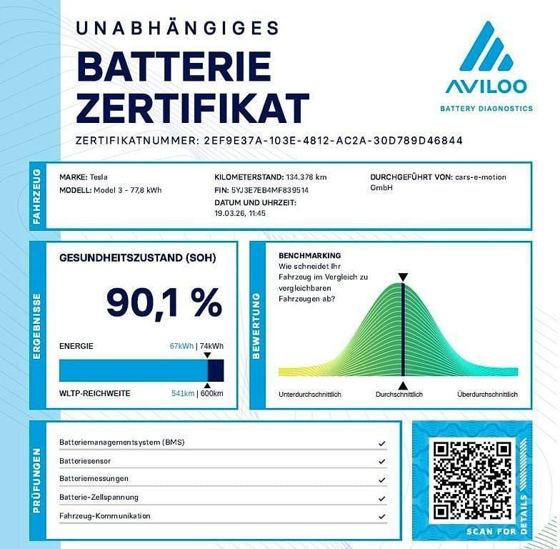 Gebraucht Tesla Model 3 366 kW (498 PS) 2020 Schwarz Limousine