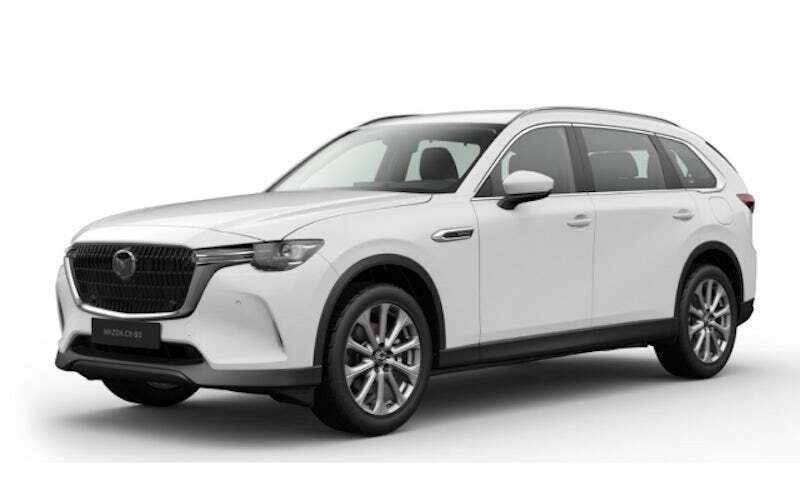 Arctic white Neu 2024 Mazda CX-80 Exclusive-Line SUV | 49.280 € (Superpreis) - Bild 1/1