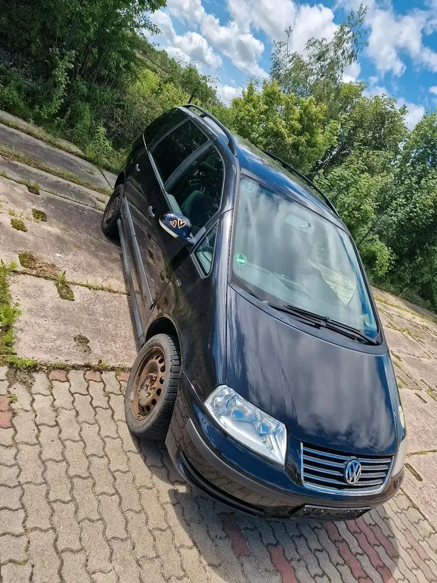 Gebraucht VW Sharan 140 PS (102 kW) 2007 Schwarz Van / Kleinbus