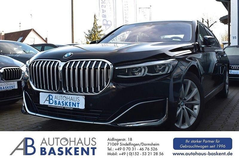 Schwarz Gebraucht 2022 BMW 730L Sport Line Limousine | 43.890 € (Superpreis) - Bild 1/4