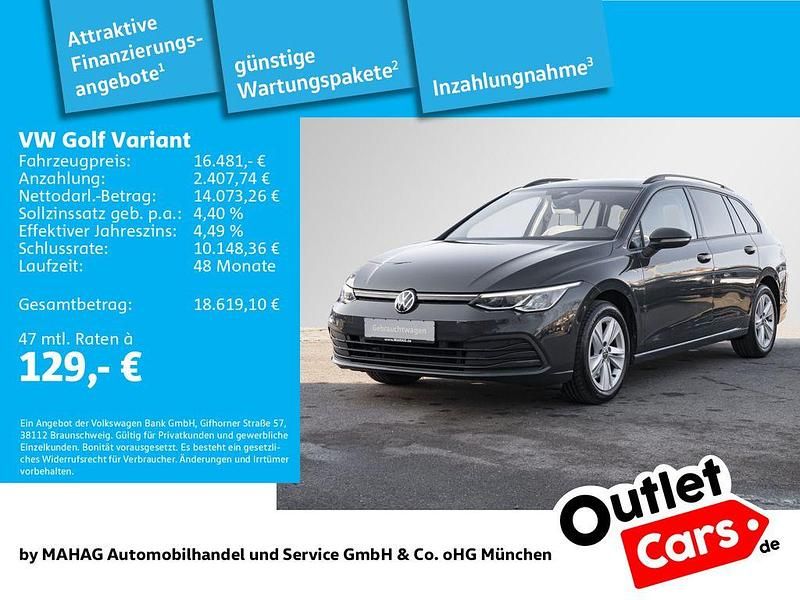 Gebraucht VW Golf VIII Life 150 PS (110 kW) 2022 Grau Kombi