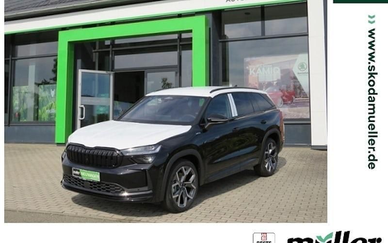 Weiß Neu 2025 Skoda Kodiaq SportLine SUV | 59.999 € - Bild 1/4