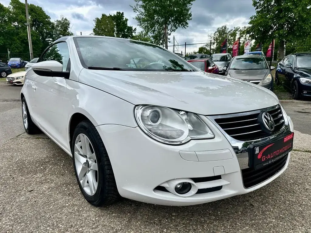 Używany VW Eos Edition 122 KM (89 kW) 2011 Biały Kabriolet