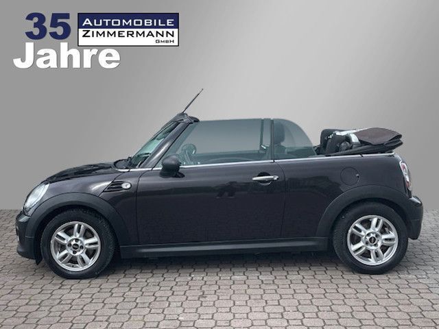 Braun Gebraucht 2013 Mini One Cabriolet Pepper Cabrio | 11.950 € (Teuer) - Bild 1/4