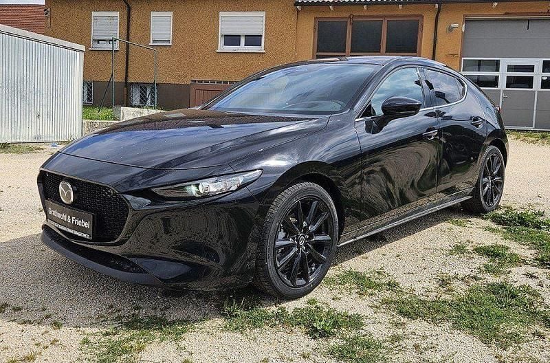 Neu Mazda 3 Homura-Line 140 PS (102 kW) 2025 Schwarz Limousine