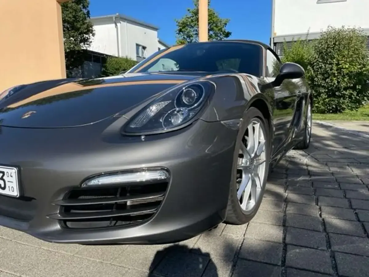 Second-hand Porsche Boxster 265 CP (194 kW) 2013 Gri Cabrio