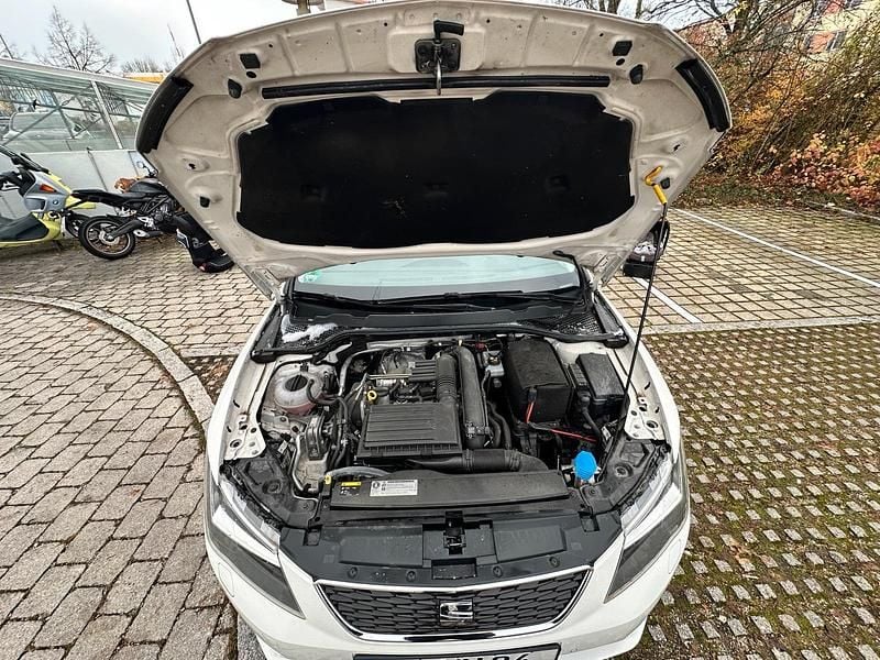 Usata Seat Leon 92 CV (67 kW) 2016 Bianco Station wagon