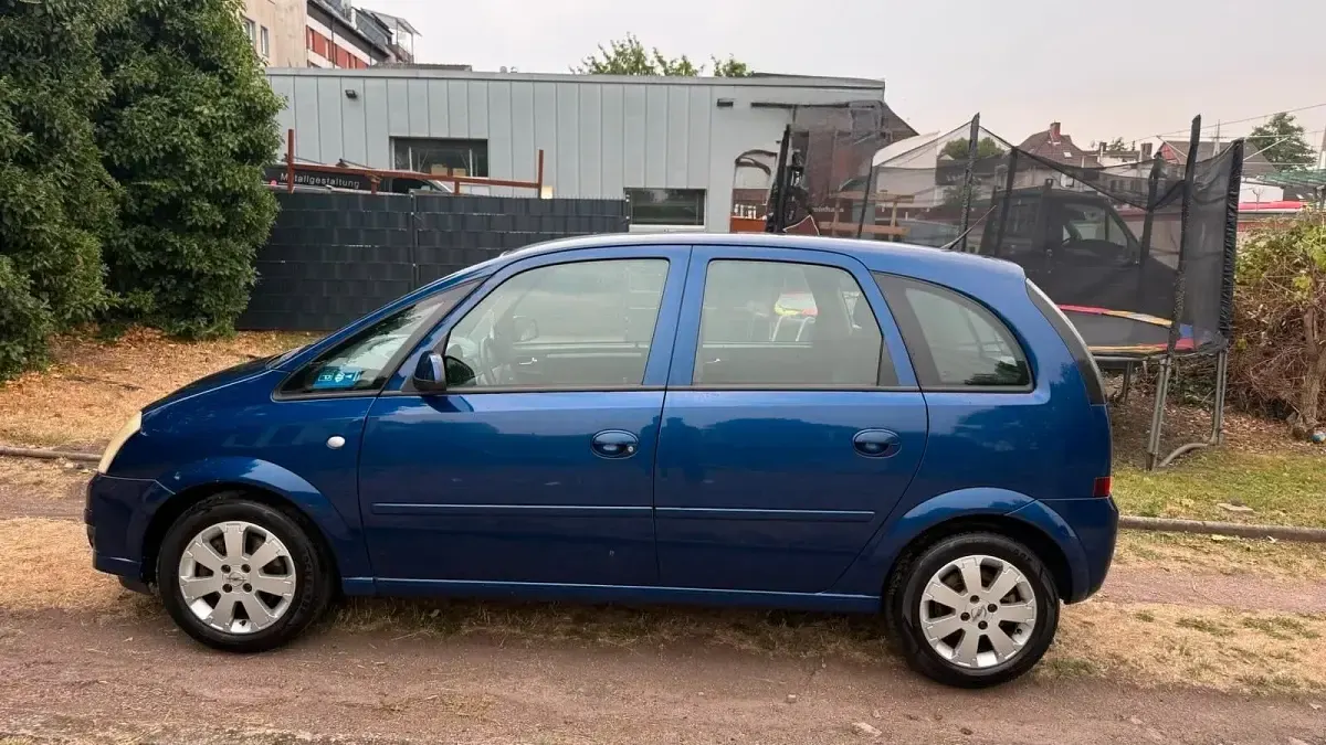 Gebraucht Opel Meriva 105 PS (77 kW) 2007 Blau Van / Kleinbus