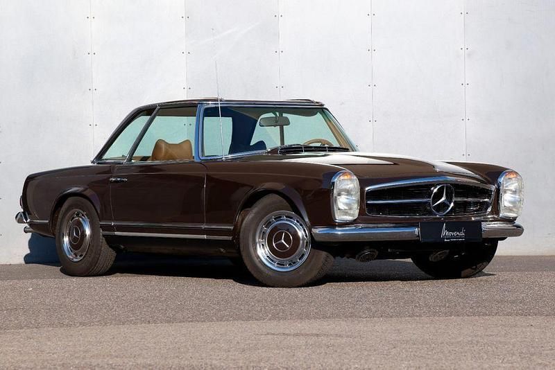 Gebraucht Mercedes SL280 170 PS (125 kW) 1969 Braun Cabrio