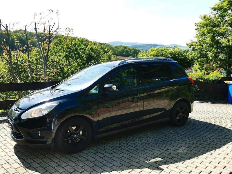 Schwarz Gebraucht 2014 Ford Grand C-Max Van / Kleinbus | 4.300 € - Bild 1/4