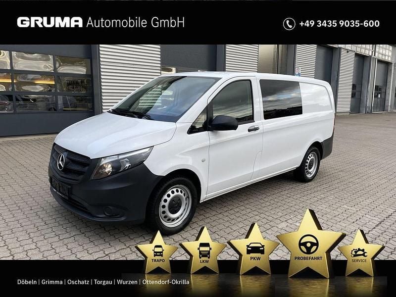 Weiß Gebraucht 2021 Mercedes Vito Van / Kleinbus | 34.880 € (Superpreis) - Bild 1/4