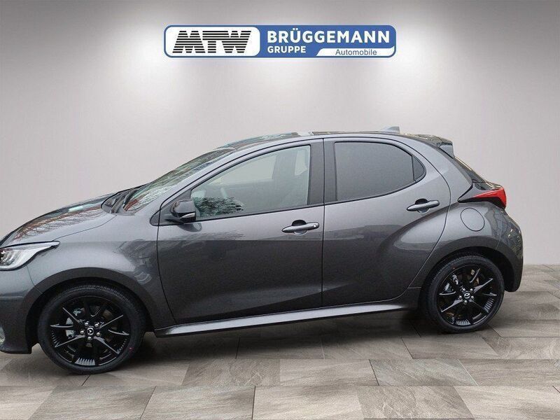 Neu Mazda 2 Exclusive-Line 116 PS (85 kW) 2025 Grau Limousine