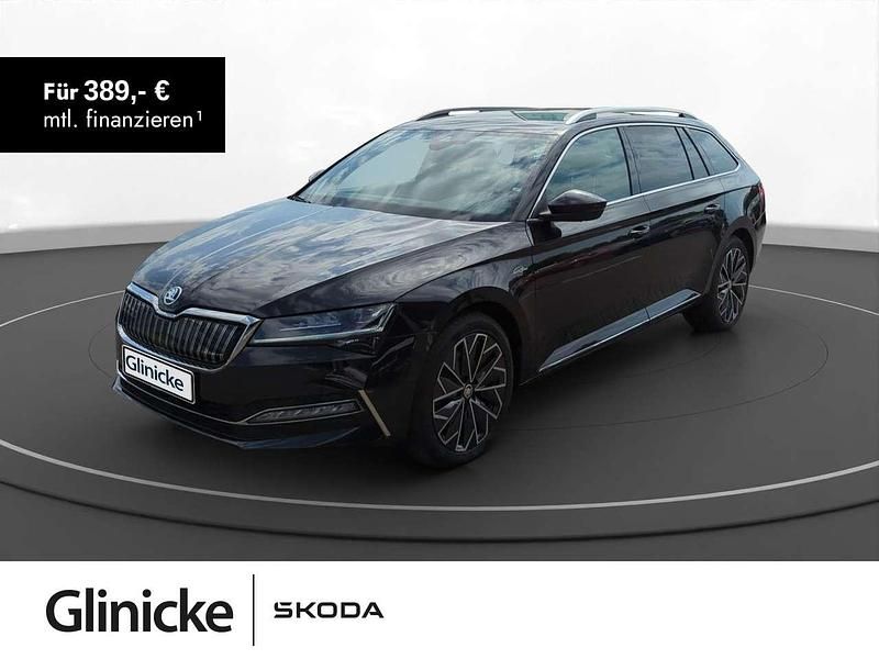 Schwarzmagic perleffekt Gebraucht 2022 Skoda Superb LAURIN & KLEMENT Kombi | 28.880 € (Superpreis) - Bild 1/3