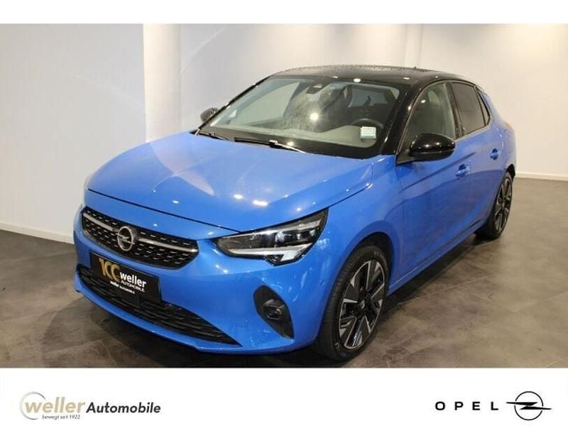 Blau Gebraucht 2021 Opel Corsa-e Elegance Kleinwagen | 16.870 € (Fairer Preis) - Bild 1/4