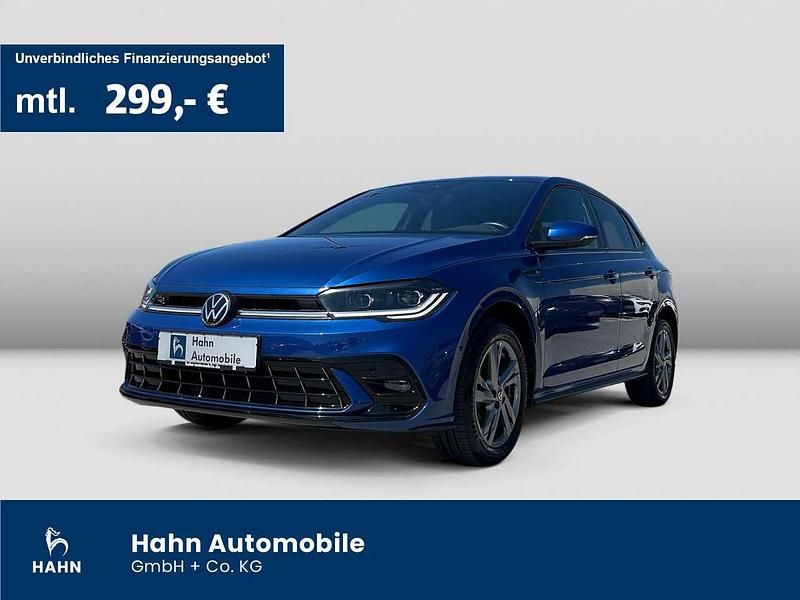 Reef blue metallic Gebraucht 2022 VW Polo Beats Limousine | 18.390 € (Fairer Preis) - Bild 1/3