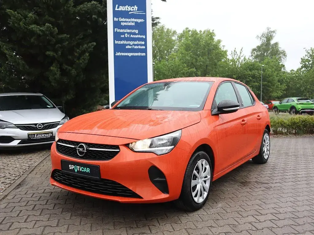 Usado Opel Corsa-e Edition 100 kW (136 HP) 2022 Laranja Citadino