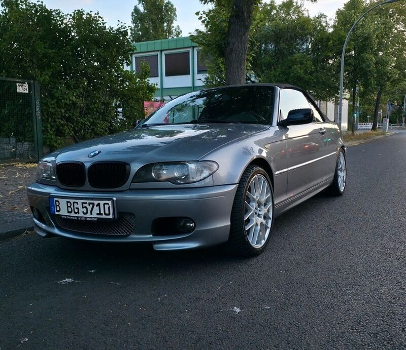 Grau Gebraucht 2003 BMW 318 Cabriolet M Sport Cabrio | 6.499 € (Fairer Preis) - Bild 1/4