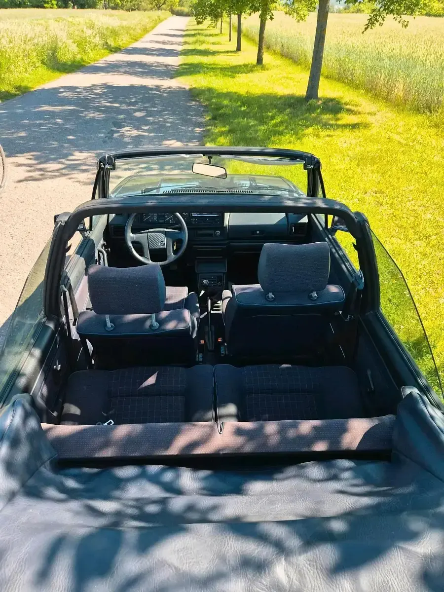 Gebraucht VW Golf Cabriolet 70 PS (51 kW) 1989 Blau Cabrio