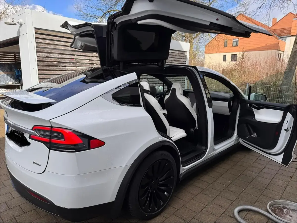 Gebraucht Tesla Model X 378 kW (515 PS) 2019 Weiß SUV