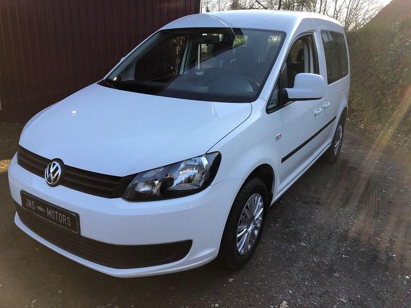 Gebraucht VW Caddy 110 PS (80 kW) 2014 Weiß Van / Kleinbus