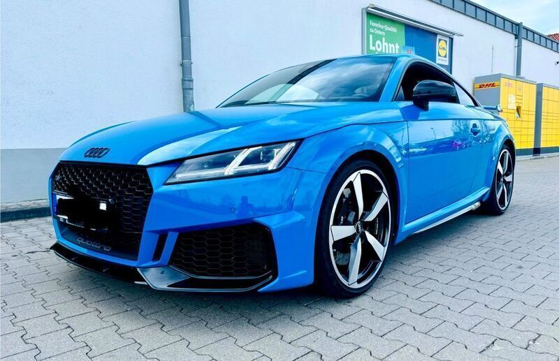 Blau Gebraucht 2019 Audi TT RS Sport Coupé | 55.890 € (Superpreis) - Bild 1/4