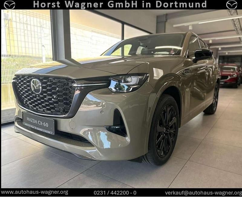 Jet black Neu 2025 Mazda CX-60 Homura-Line SUV | 57.990 € (Fairer Preis) - Bild 1/3