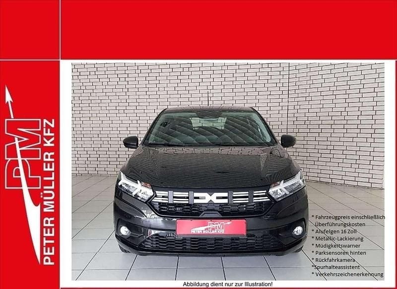 Perlmutt schwarz metallic Neu 2024 Dacia Sandero Expression Kleinwagen | 17.712 € (Superpreis) - Bild 1/4