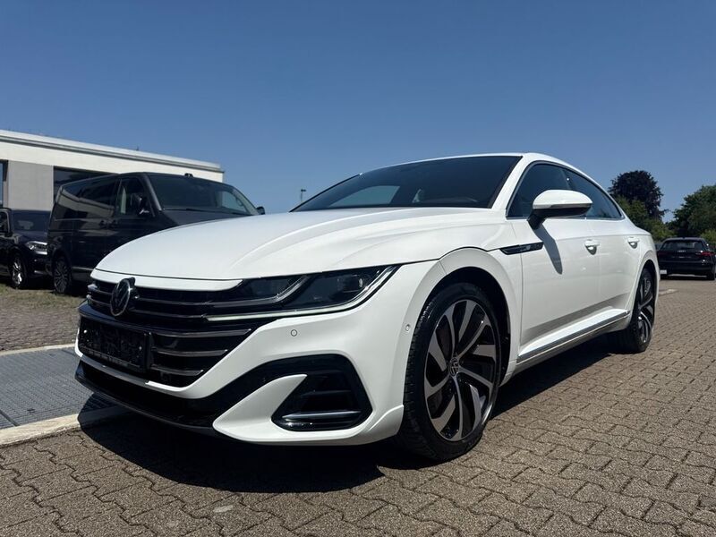 Weiß Gebraucht 2021 VW Arteon R-line Limousine | 28.990 € (Fairer Preis) - Bild 1/4