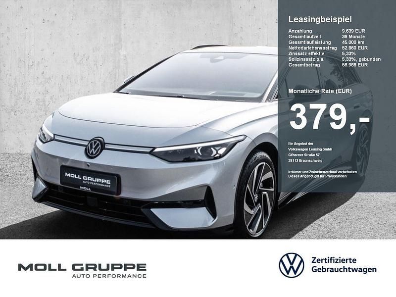 Scale silver metallic schwarz Gebraucht 2025 VW ID.7 Pro Limousine | 52.860 € (Teuer) - Bild 1/4