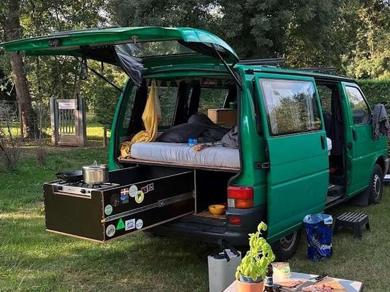 Usado VW Transporter 116 CV (85 kW) 1997 Verde Van