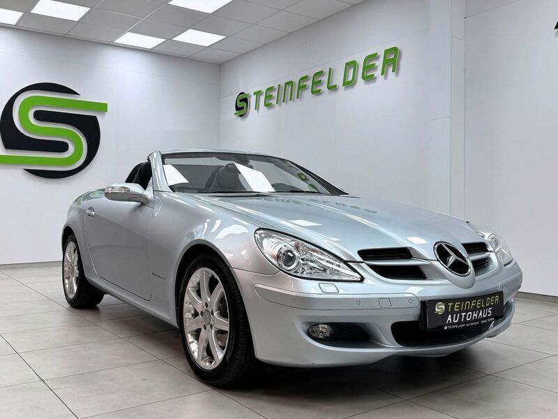 Silber Gebraucht 2004 Mercedes SLK200 Cabrio | 8.990 € (Fairer Preis) - Bild 1/4