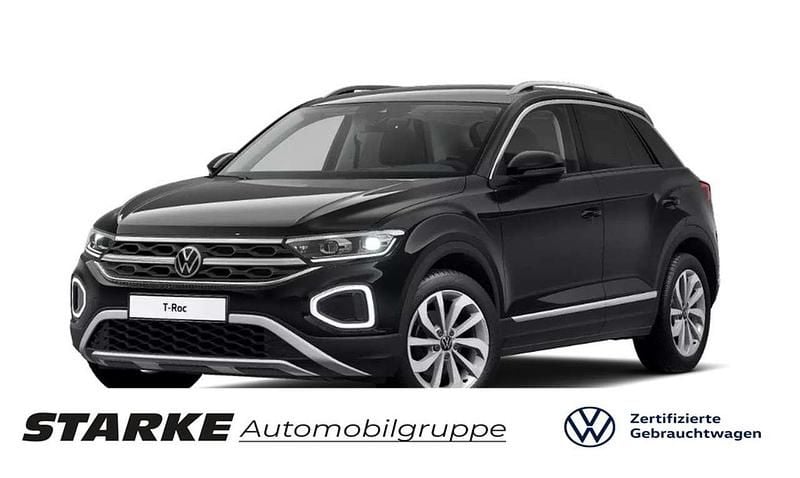 Deep black perleffekt Gebraucht 2024 VW T-Roc Style SUV | 28.930 € (Guter Preis) - Bild 1/4