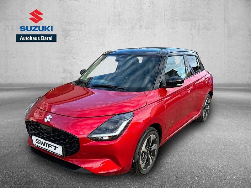 Burning red pearl metallic/sup Gebraucht 2025 Suzuki Swift Comfort+ Kleinwagen | 18.620 € (Etwas zu teuer) - Bild 1/4