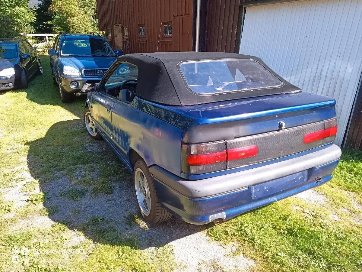 Gebraucht Renault 19 90 PS (66 kW) 1996 Blau Cabrio