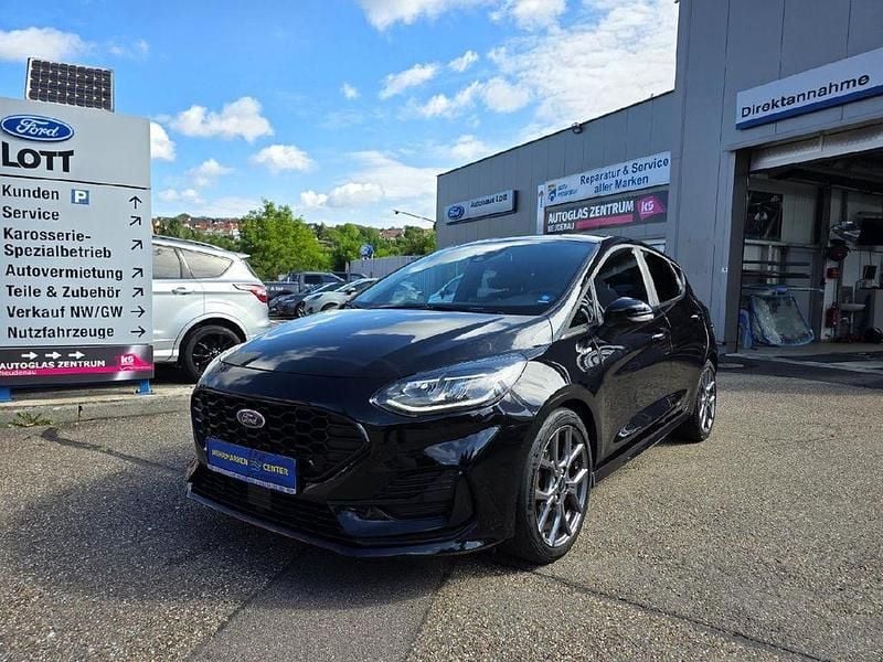 Schwarz Gebraucht 2022 Ford Fiesta ST-Line Kleinwagen | 16.490 € (Fairer Preis) - Bild 1/4