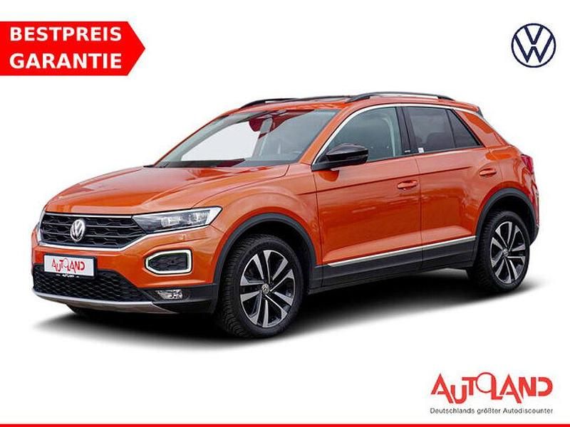Energetic orange metallic (metallic) Gebraucht 2020 VW T-Roc United SUV | 25.950 € (Etwas zu teuer) - Bild 1/4