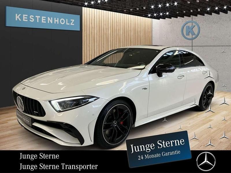 Designo diamantweiß bright Gebraucht 2022 Mercedes CLS53 AMG AMG Coupé | 66.980 € (Guter Preis) - Bild 1/4