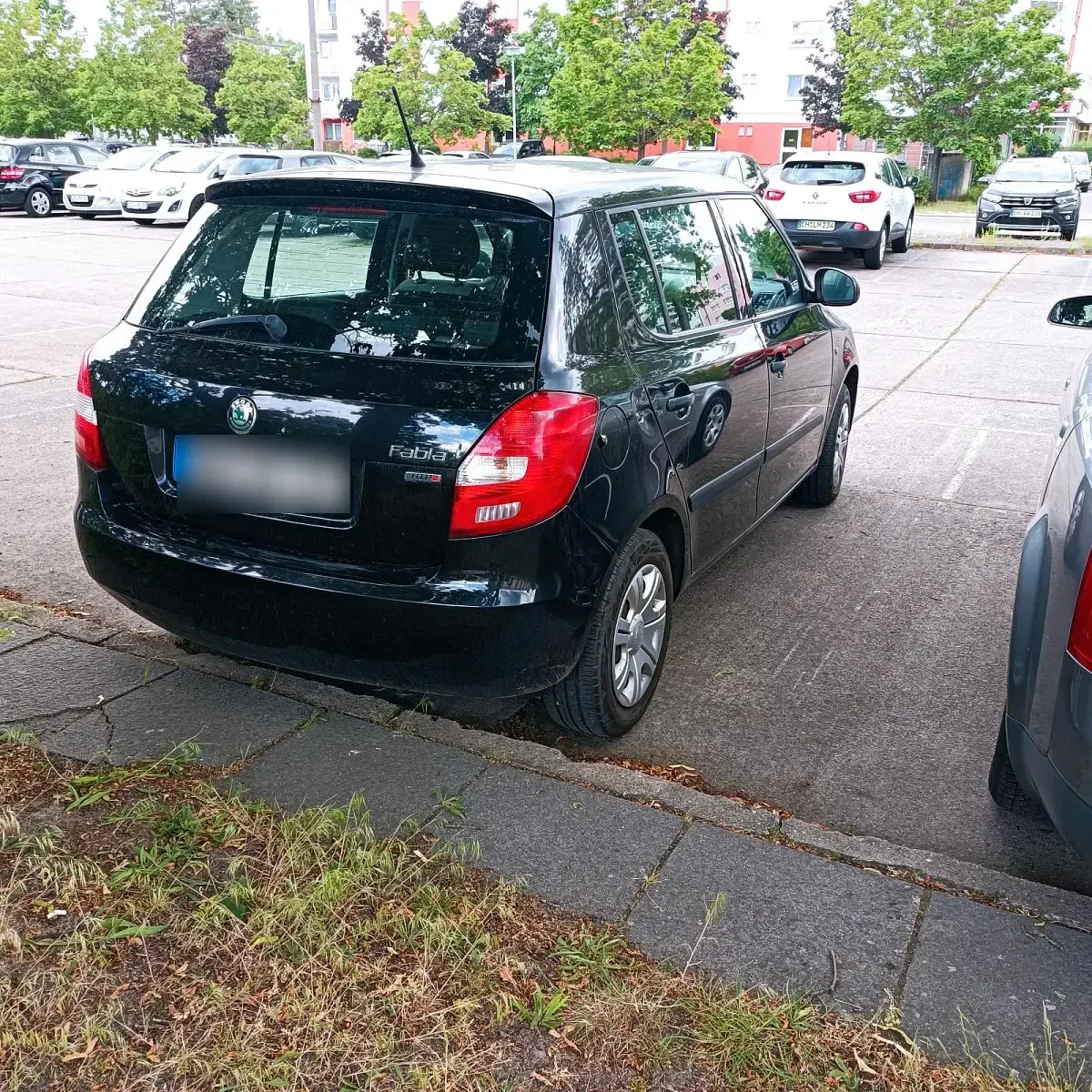 Gebraucht Skoda Fabia 60 PS (44 kW) 2012 Schwarz Kleinwagen
