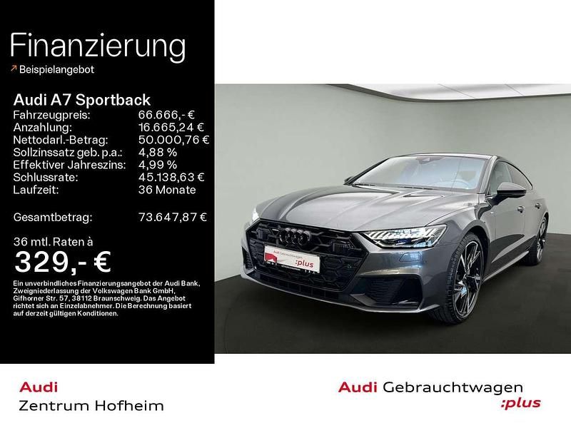 Daytonagrau perleffekt Gebraucht 2024 Audi A7 S-Line Kleinwagen | 66.666 € (Teuer) - Bild 1/4
