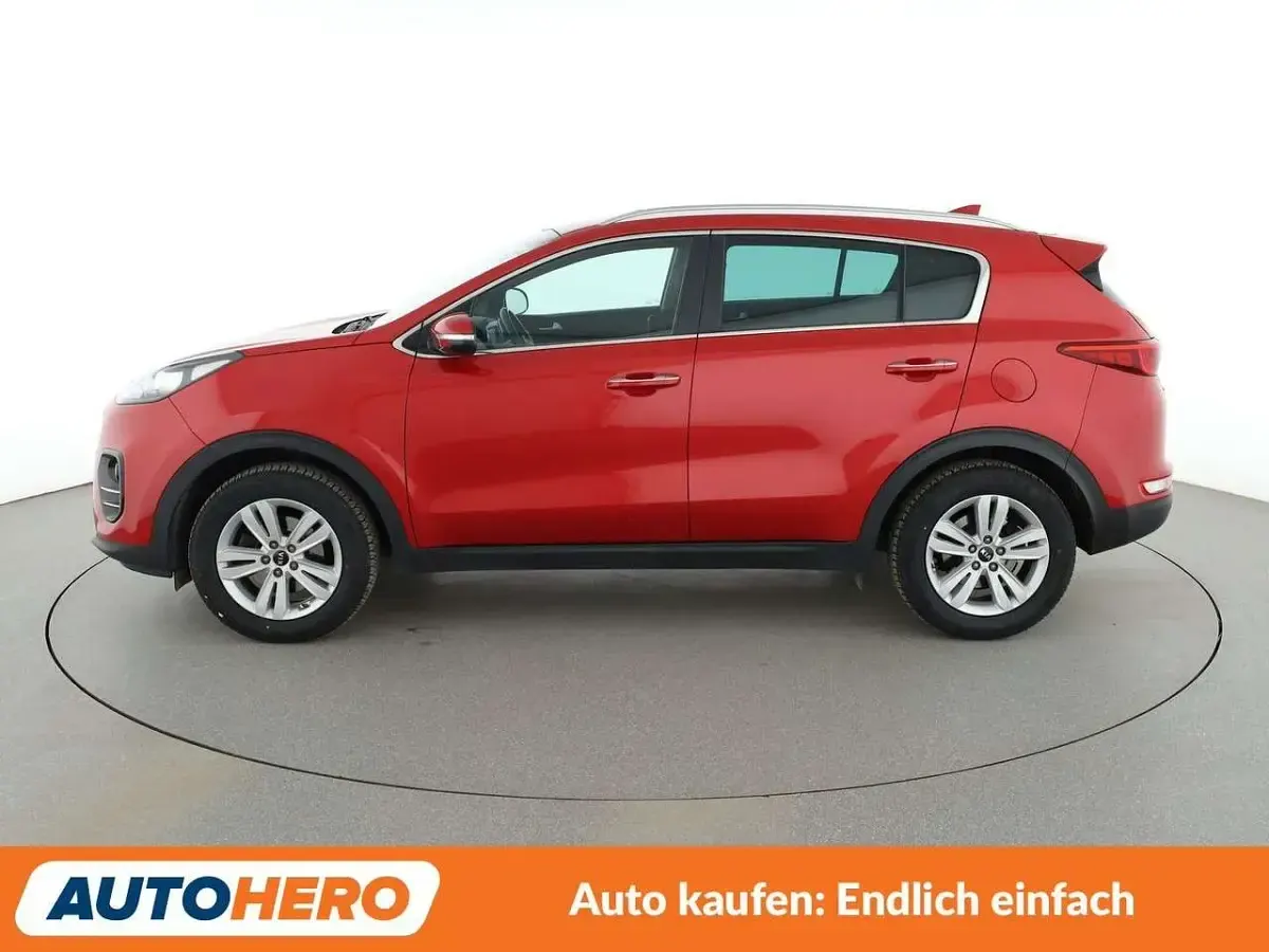 Gebraucht Kia Sportage DREAM-TEAM Edition 132 PS (97 kW) 2018 Rot SUV