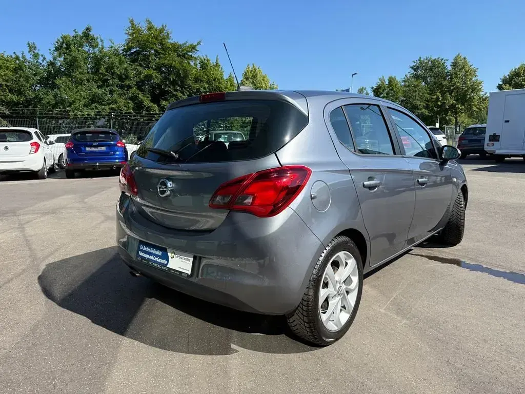 Gebraucht Opel Corsa Edition 90 PS (66 kW) 2017 Grau Kleinwagen