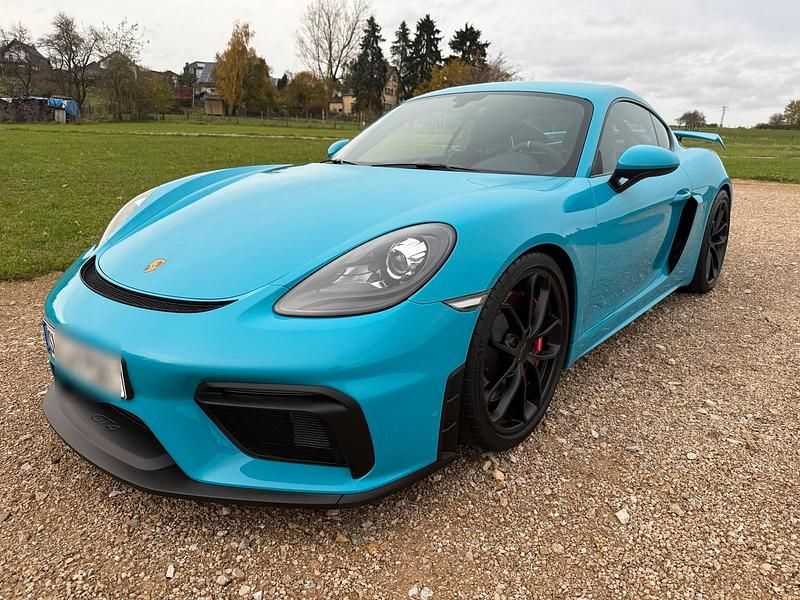 Gebraucht Porsche 718 Cayman GT4 420 PS (308 kW) 2020 Blau Coupé